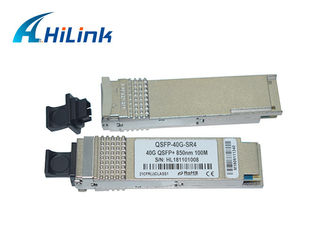 MPO Optical Transceiver Communication Data Center Switch QSFP+ 40G SR4 MMF 850nm 100M
