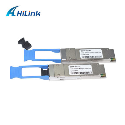 LR 1310nm QDR DDR QSFP+ 트랜시버 40GBASE 10KM MPO 커넥터
