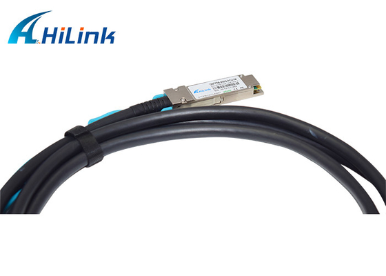 QSFP MSA 직접 연결 구리 케이블 26AWG 수동형 Twinax HILINK QSFP56-200G-PCU1M