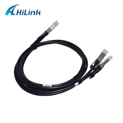 2M 400G DAC Cable QSFPDD To 2X200G / SFP56DAC 30AWG Direct Attach Copper Twinax Cable