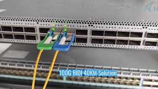 Juniper 및 Cisco 스위치의 100G BIDI 40KM