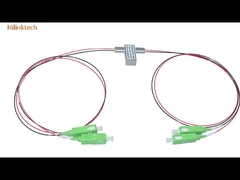 2X2F Single Mode 1260-1620nm Mechanical Optical Switch 3V/5V