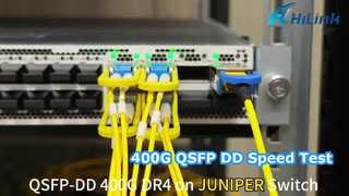 Juniper Swirch의 400G QSFDD DR4 1310nm 500M