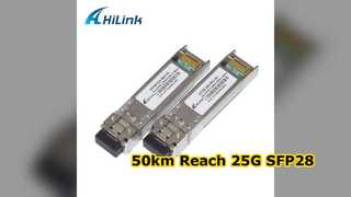 25G SFP28 BIDI 50km 파이버 모듈