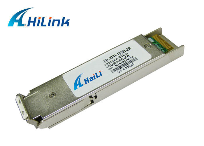 호환 시스코 10G XFP 트랜시버, XFP 10G ZR 1550nm 80km LC 커넥터와 조정