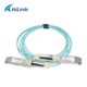 100G AOC 100G ~ 100G AOC 케이블 QSFP28 ~ QSFP28 850nm 액티브 광 케이블 OM3 OM4