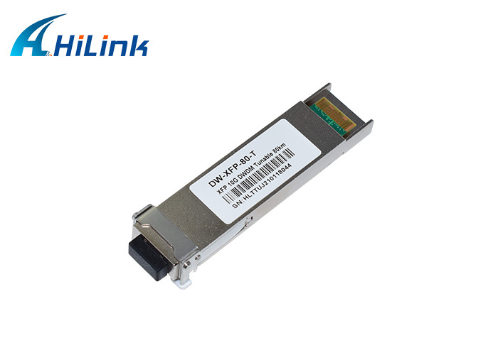 호환 시스코 10G XFP 트랜시버, XFP 10G ZR 1550nm 80km LC 커넥터와 조정