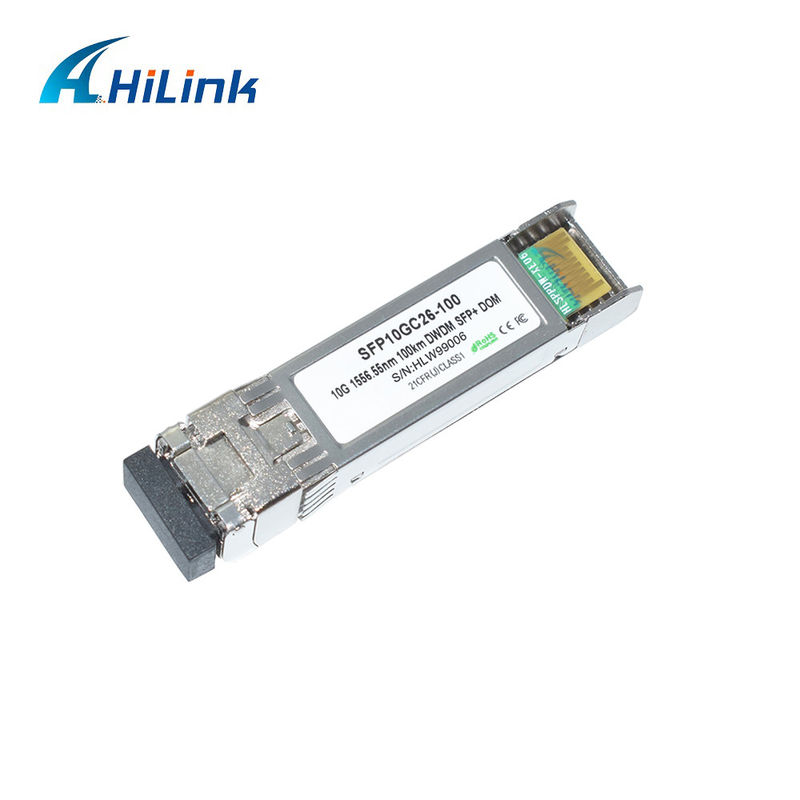 10G DWDM 100KM 광 수신기 모듈 장거리 전송 100GHZ C 대역 광 모듈