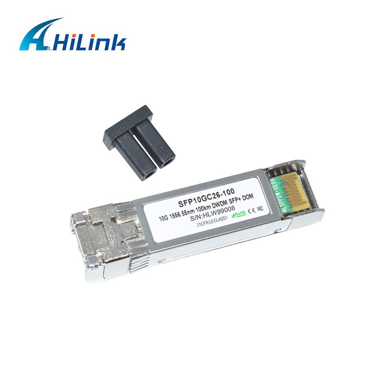 10G DWDM 100KM 광 수신기 모듈 장거리 전송 100GHZ C 대역 광 모듈
