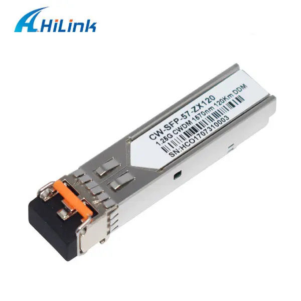 1.25G CWDM 120KM CWDM-SFP 트랜시버 1570nm CWDM 컬러 광학 1000BASE DOM LC SMF