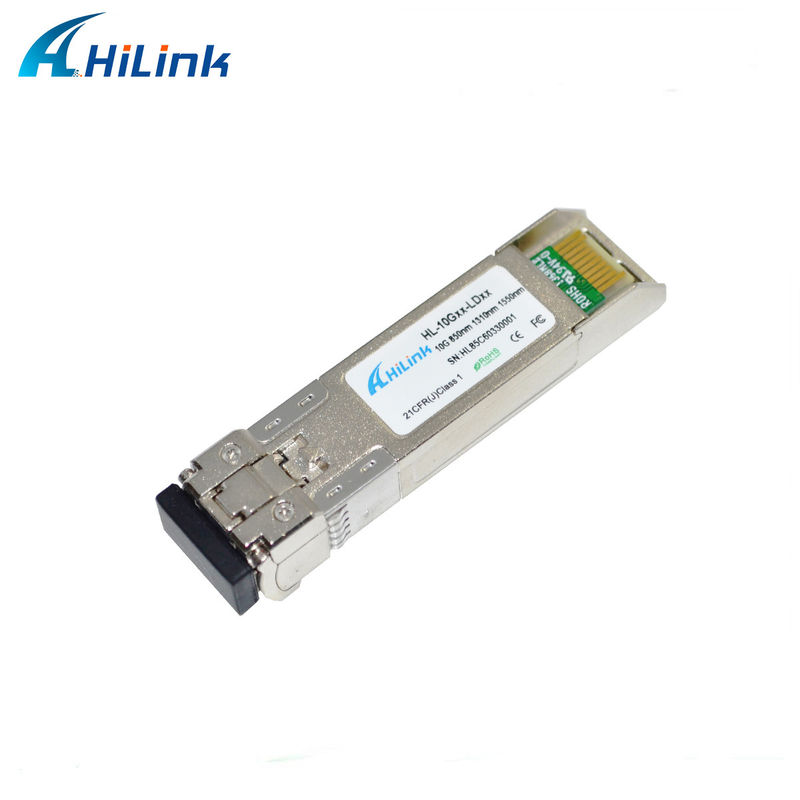 SFP+ 10Gig 이더넷 모듈 10G SR 850nm 300M LC 듀플렉스 DDM 광섬유 송신기 4G 네트워크 WDM 기능 FTTH SFP-10G-SR