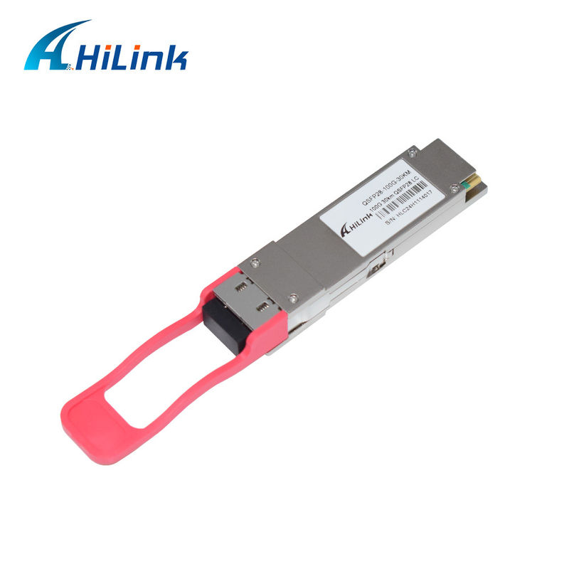 QSFP+ 40G LC 30KM 40G ER4 광 수신기 모듈 통신용 LWDM 파장 30KM 거리