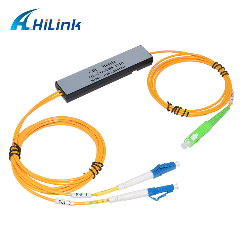 ABS 박스 3 포트 순환기, 포트 1 & 포트 3 LC / UPC, 포트 2 SC / APC 1310nm / 1550nm / 1610nm