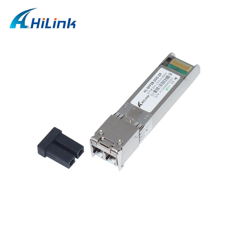 25G ZR SFP 80KM LC 25G 이더넷 SFP 트랜시버 DOM 1310nm 광섬유 트랜시버
