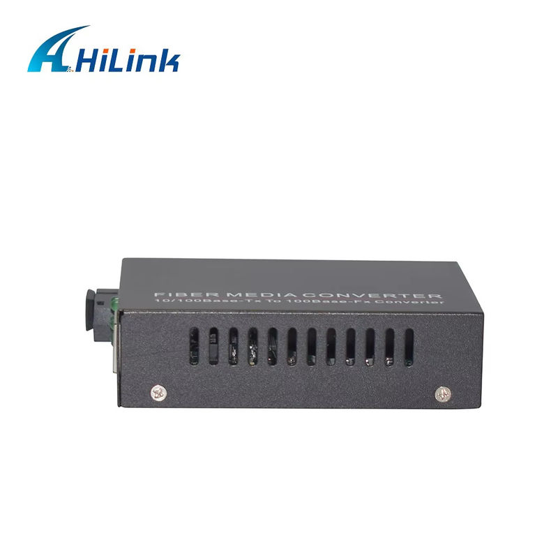 BIDI WDM 단일 광섬유 미디어 변환기 10/100M 1310/1550nm 20km SFP 광 장비
