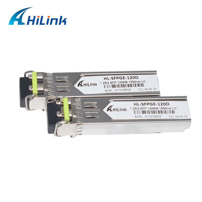 HL-SFPGE-120D HILINK 1.25G SFP 트랜시버 1550nm LC 커넥터 DDM GBIC 모듈