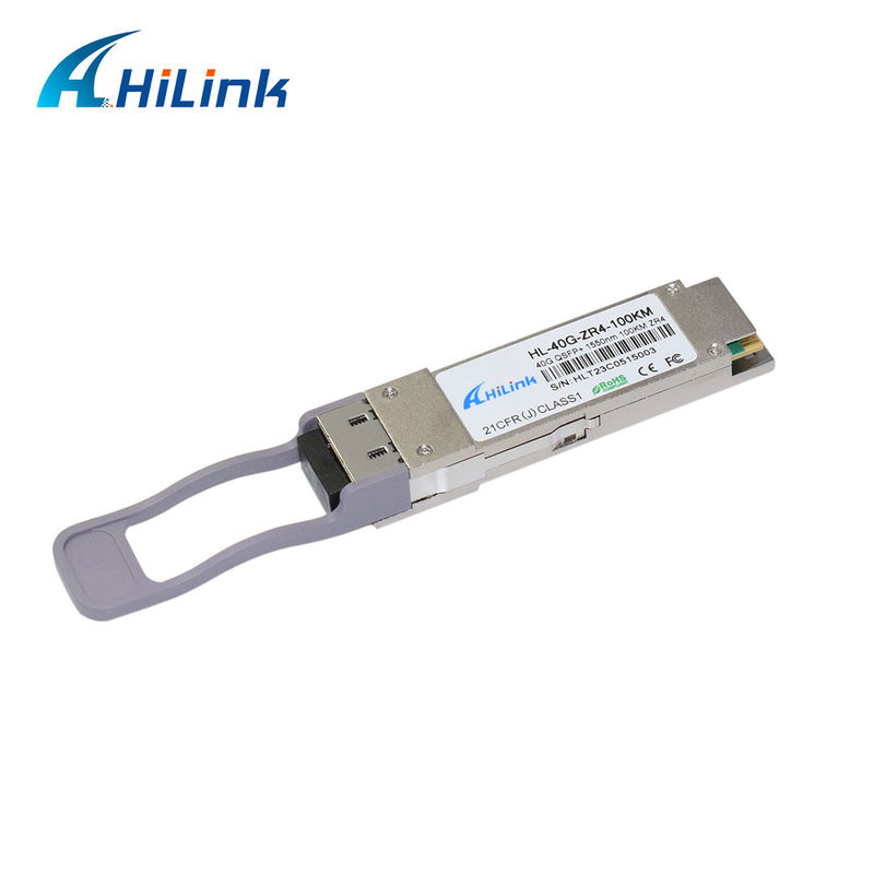 일반 QSFP-40G-ZR4 호환 40GBASE-ZR4 광 수신기 모듈 1550nm 100km EML+ APD 통신 및 네트워크 제품