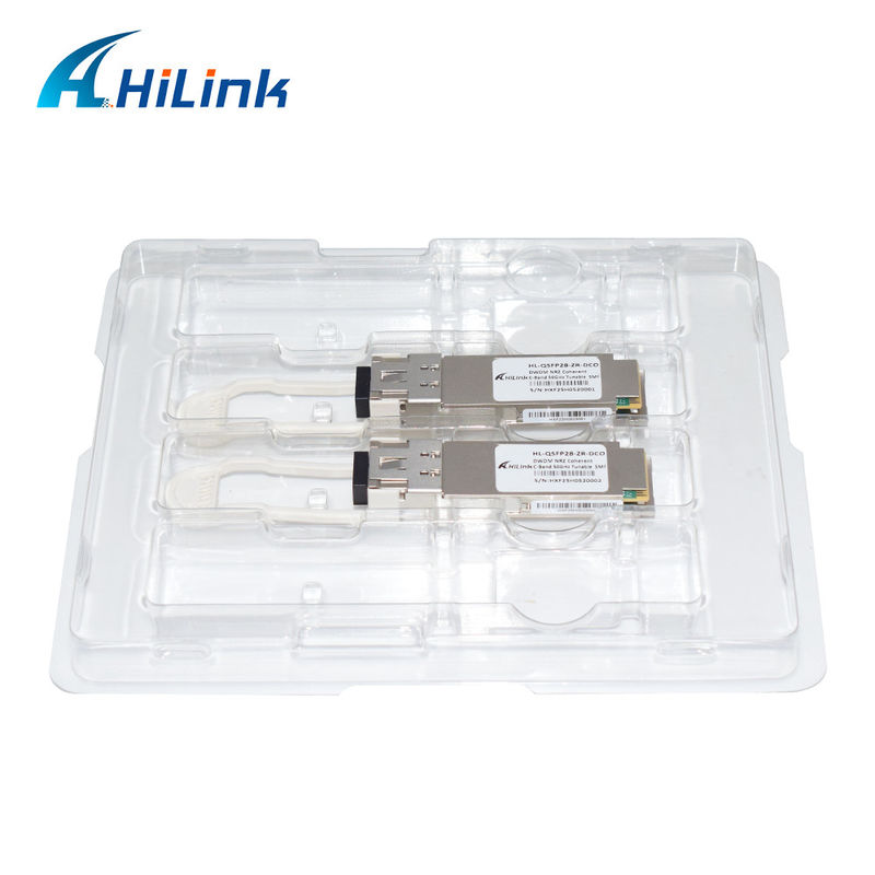 100G ZR QSFP28 디지털 코히어런트 광 트랜시버: 광섬유 트랜시버의 궁극적인 솔루션