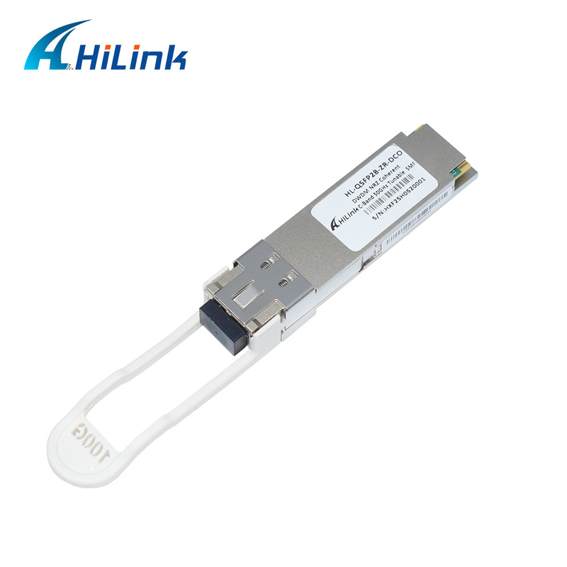 100G ZR QSFP28 DCO 120KM C 대역 조정 가능한 디지털 코헤런트 광학 송신기 DOM LC