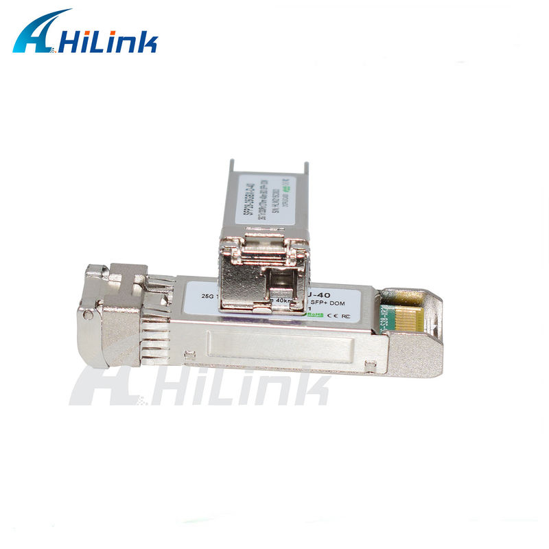 25Gb/s 40Km SFP28 BIDI 트랜시버 LC 단일 커넥터