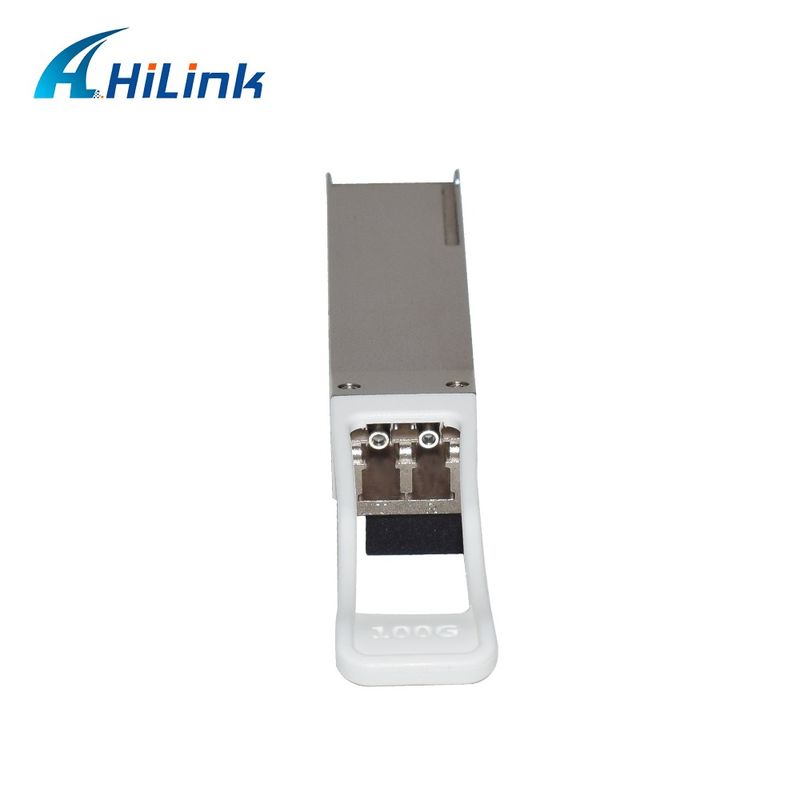 100Gb/s 60km QSFP28 트랜시버 핫 플러그 가능 듀플렉스 LC 커넥터 EML+PIN with SOA 싱글 모드 DDM