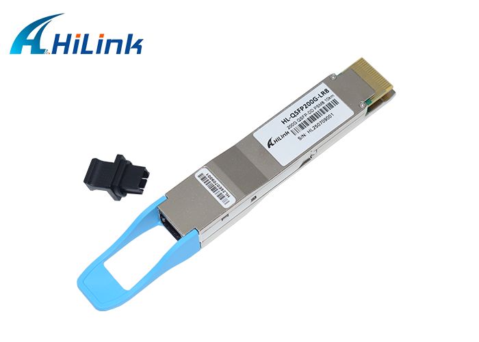 10km 200G QSFP DD PSM8 광 트랜시버 MPO16 (DDM/DOM 포함) 1310nm 파장, 원활한 네트워크 통합