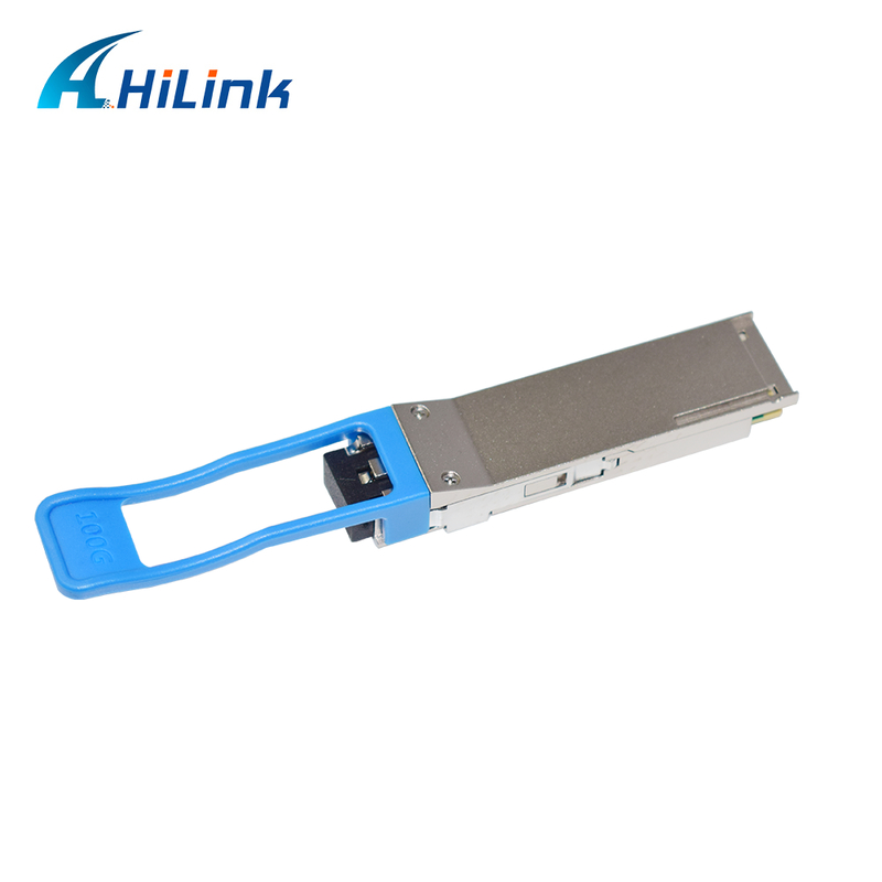 100Gb/s QSFP28 LR4 광 수신기 모듈 20KM 핫 플러그 가능한 듀플렉스 LC 커넥터 단일 모드 RoHS 컴플라이언스