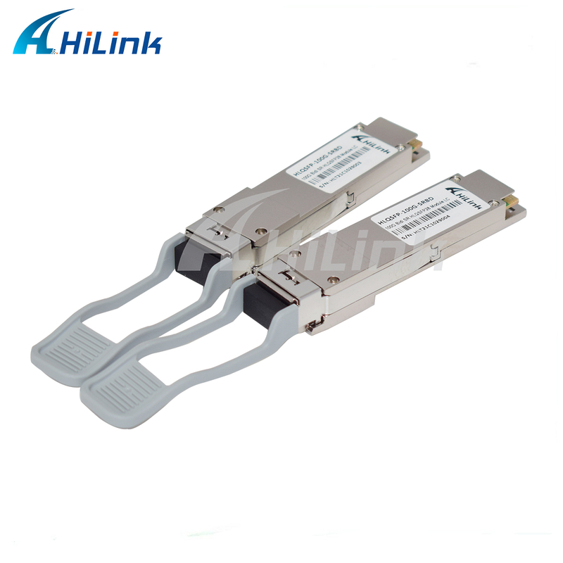100G QSFP28 SRBD 100m Bi-Di 듀플렉스 LC 핫 플러그 가능 850/900nm VCSEL PAM4 2x50G 멀티모드