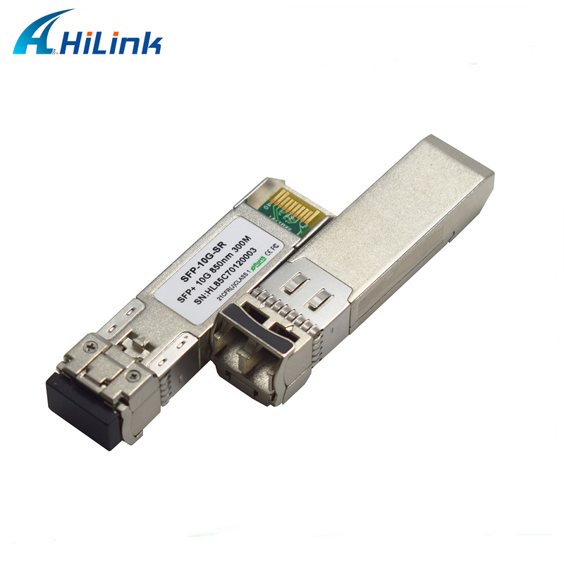 10Gbps 850nm 300m 멀티모드 SFP+ 모듈, DDM 기능 포함, 핫 플러그 가능 광섬유 트랜시버