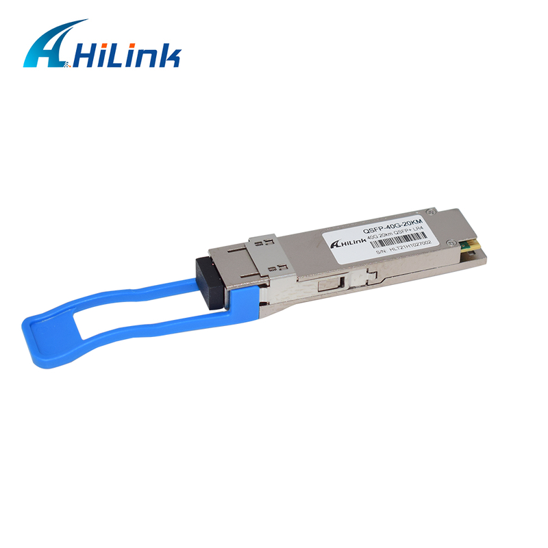 40Gb/s 20km QSFP+ 광 수신기 핫 플러거블 듀플렉스 LC 커넥터와 DDM로 0°C ~ 70°C 동작