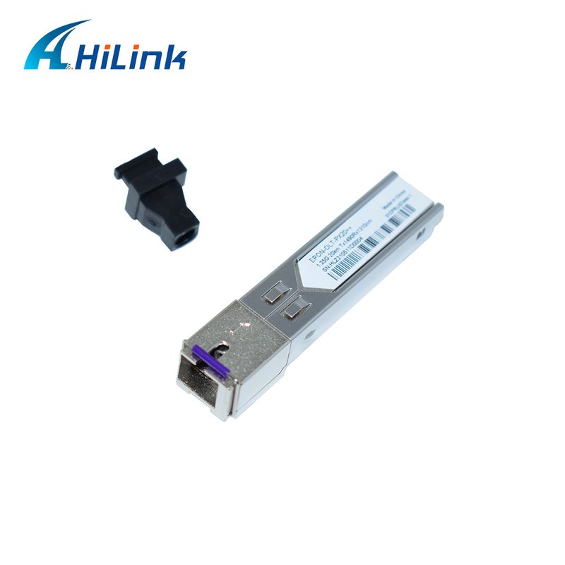 EPON OLT SFP 트랜시버 PX20+ PX20++ PX20++ + 1.25Gbps 데이터 속도 및 20KM 전송