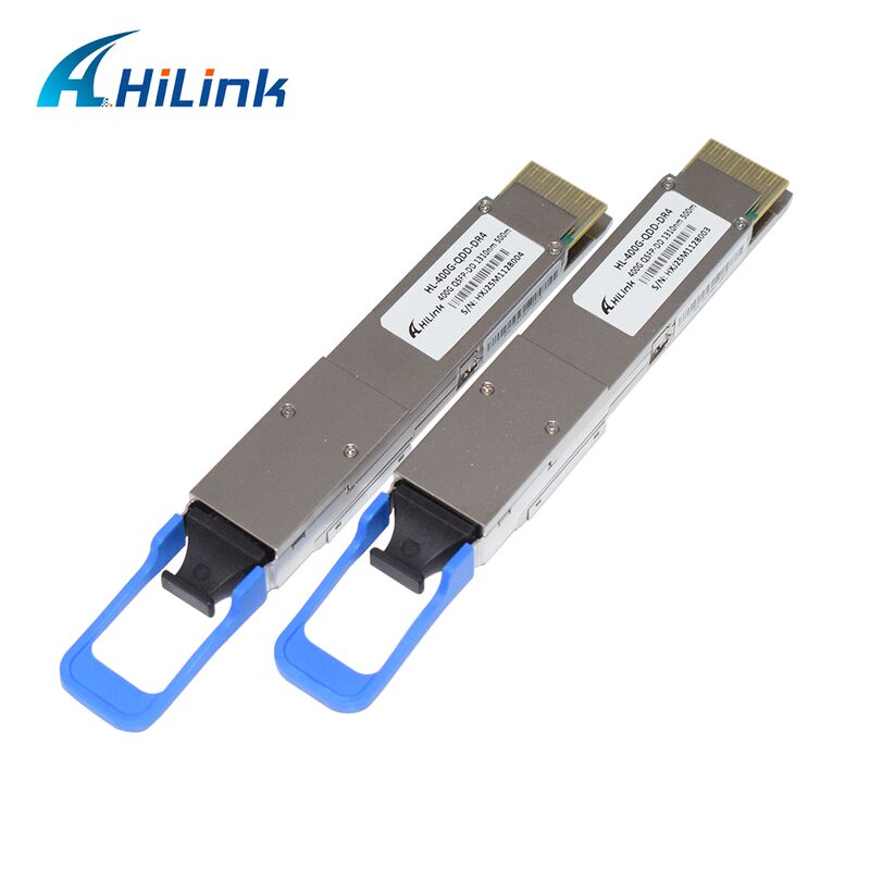 힐링크 HL-400G-QDD-DR4 400Gb/s 500M QSFP-DD DR4 MPO-12 광 수신기 호환 모듈