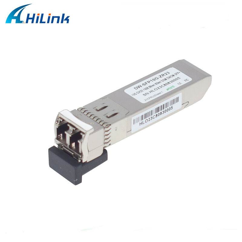 힐링크 10Gb SFP+ DWDM SFP 100GHZ CH17~61 옵션 80km 트랜시버 광 모듈 듀플렉스 LC 상업용 산업용
