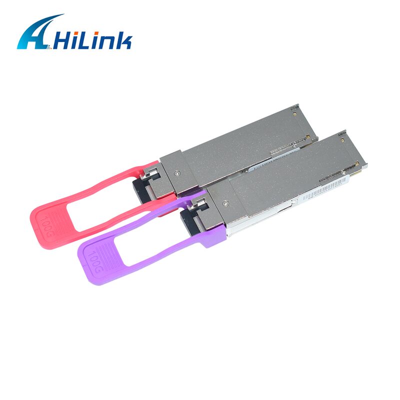 힐링크 HL-QSFP28-100G-UD-10 100Gb/s QSFP28 LR BIDI 10km 싱글 람다 광 수신기 모듈