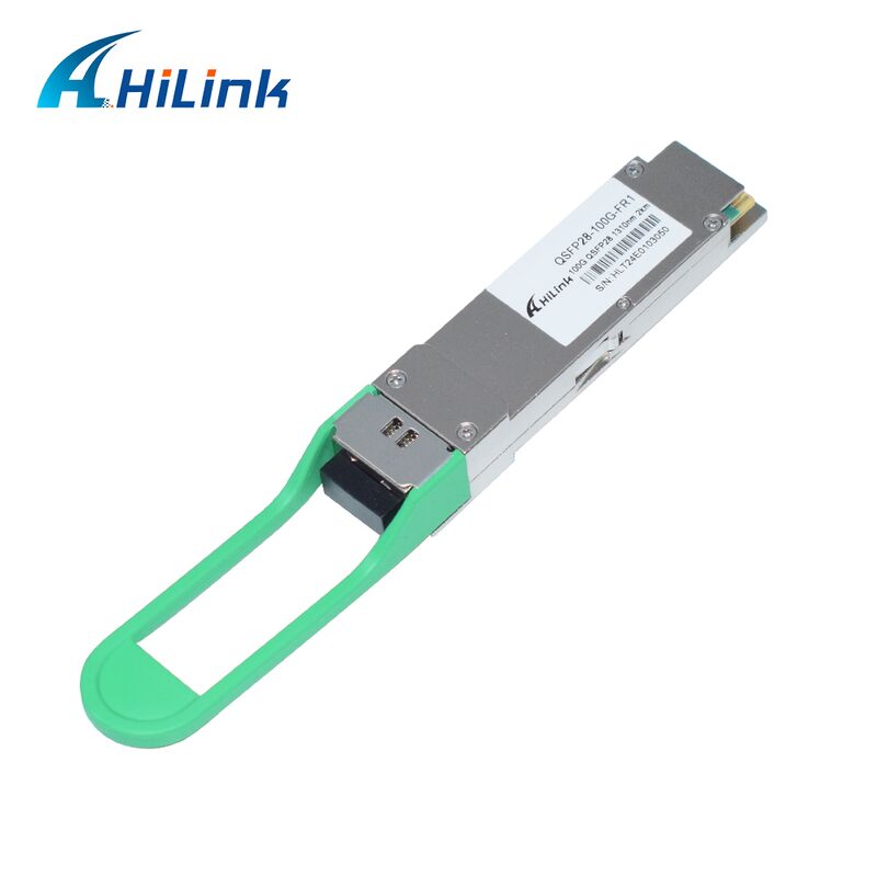HL-QSFP28-100G-FR1 100Gbps QSFP28 FR 단일 람다 송신기 2km 범위 광 송신기 모듈