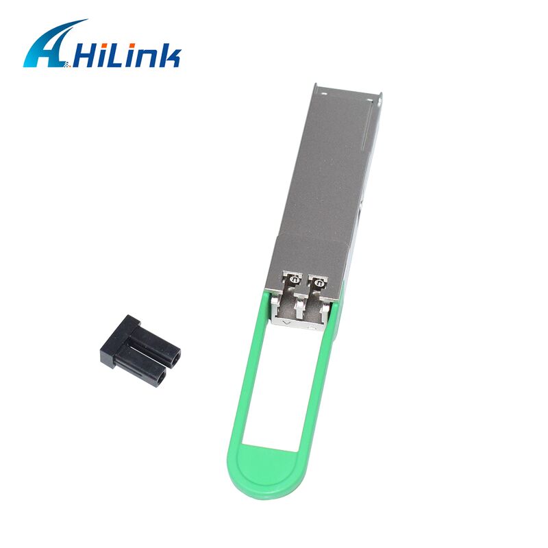 HL-QSFP28-100G-FR1 100Gbps QSFP28 FR 단일 람다 송신기 2km 범위 광 송신기 모듈