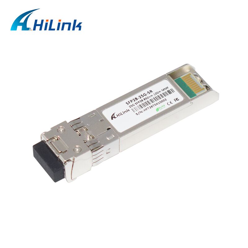 HL-SFP28-25G-SR 25G SFP28 SR 듀얼 LC 트랜시버 (25Gbps 데이터 속도, 100m 거리, 850nm 파장)