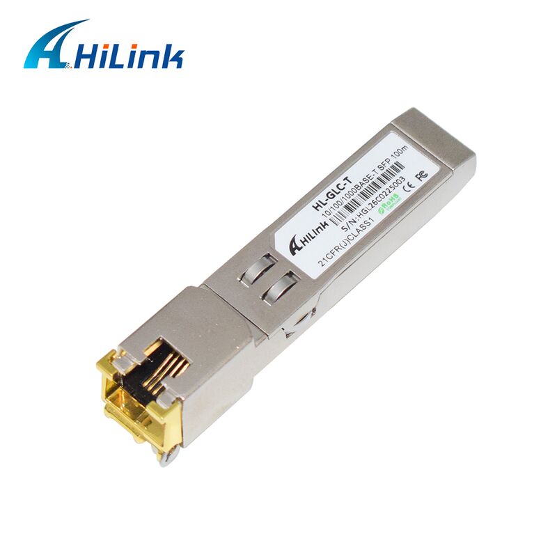 10/100/1000BASE-T SFP 트랜시버 구리 RJ45 GLC-T 기가비트 이더넷