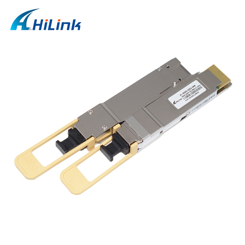 진단 모니터링 기능이 있는 Hilink QDD-400G-SR8 QSFP-DD 송수신기 400G 데이터 속도 850nm 파장 MPO-16 커넥터