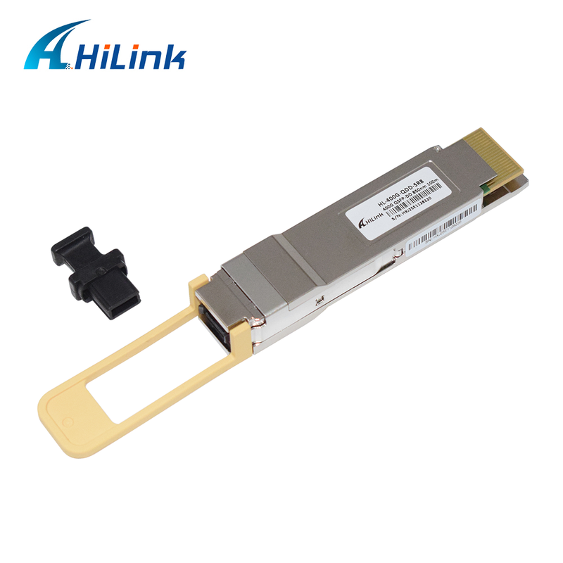 진단 모니터링 기능이 있는 Hilink QDD-400G-SR8 QSFP-DD 송수신기 400G 데이터 속도 850nm 파장 MPO-16 커넥터
