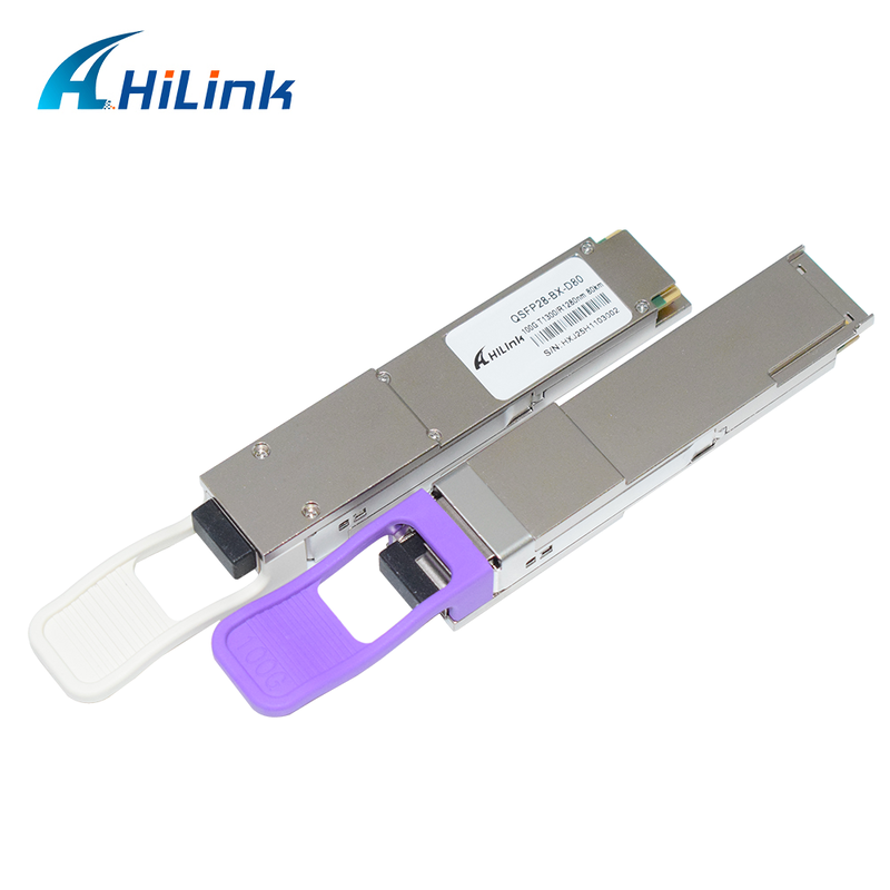 하이링크 QSFP28-BX 100Gb/s 80Km BIDI 광 수신기 모듈