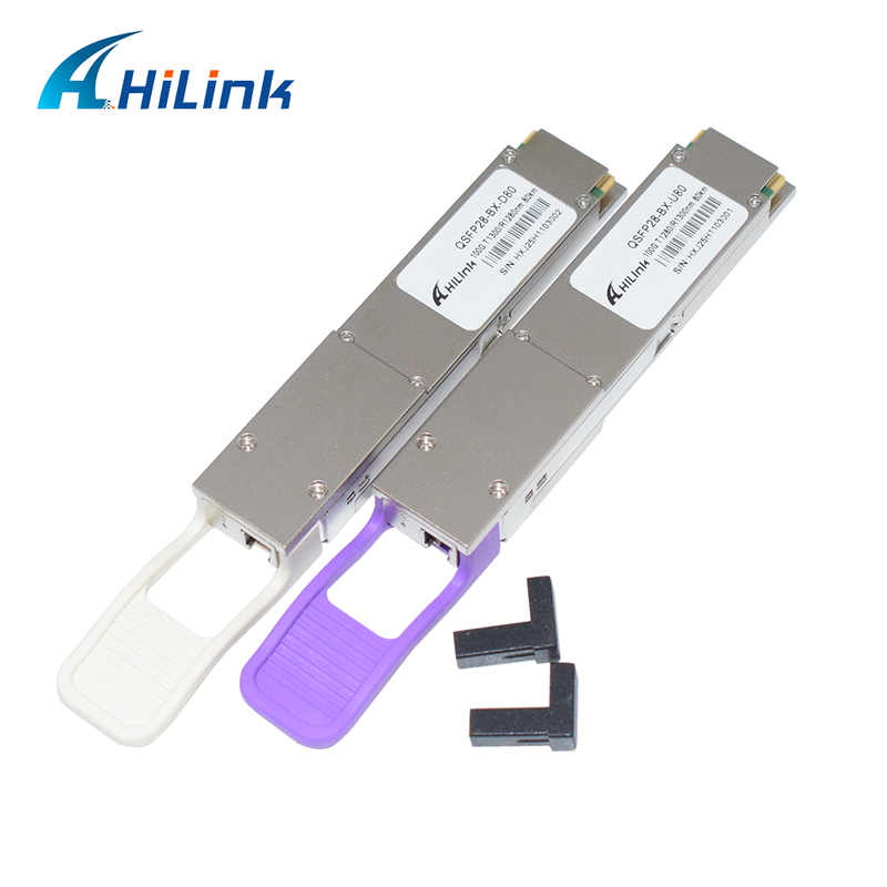 하이링크 QSFP28-BX 100Gb/s 80Km BIDI 광 수신기 모듈