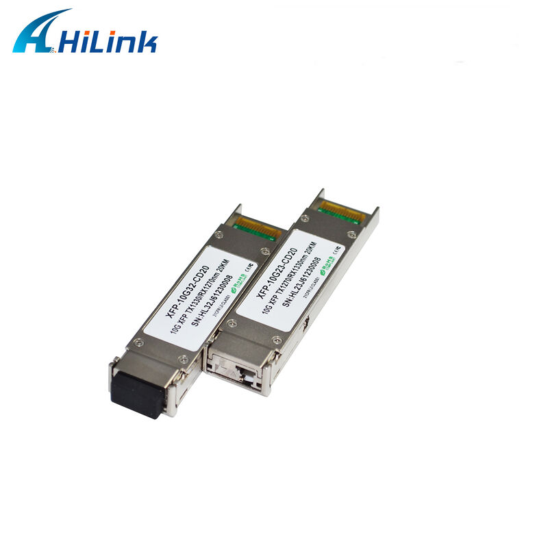 10Gb/s XFP 쌍방향 송수신기, 10G 이더넷 애플리케이션을 위한 20km 범위 및 DDM 기능
