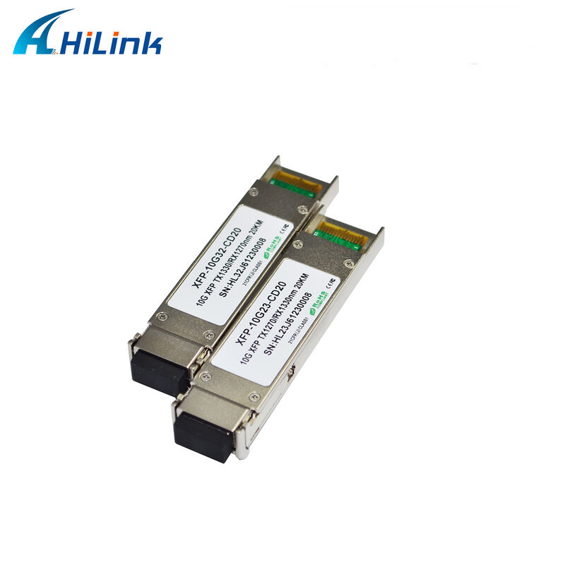 10Gb/s XFP 쌍방향 송수신기, 10G 이더넷 애플리케이션을 위한 20km 범위 및 DDM 기능
