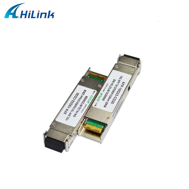 10Gb/s XFP 쌍방향 송수신기, 10G 이더넷 애플리케이션을 위한 20km 범위 및 DDM 기능