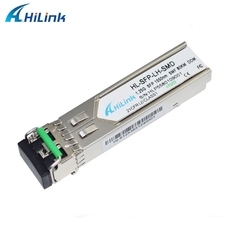 힐링크 1.25Gb/s SFP 광 수신기 1550nm 80km 핫 플러거블 GBIC RoHS 컴플라이언스