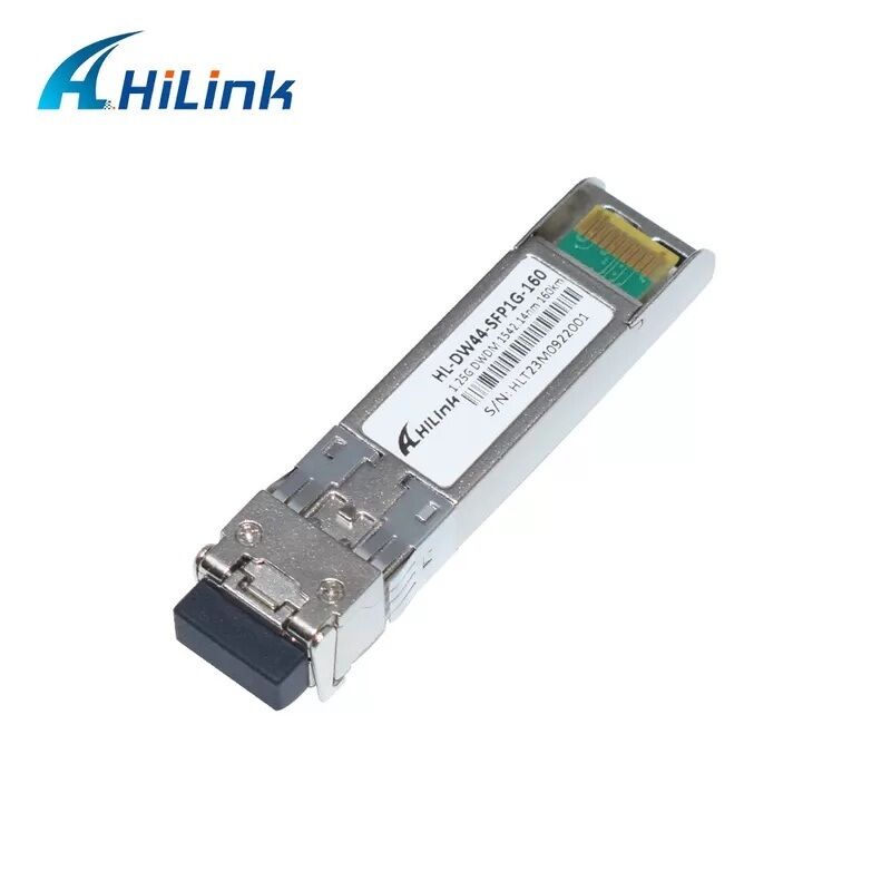 힐링크 호환 1.25G DWDM SFP 광 수신기 듀플렉스 LC 커넥터 40km/80km/120km/160km 거리에