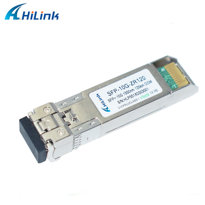 10G 120KM ZR SFP+ 송수신기 모듈 SMF STM-64 120KM 1550nm DOM 모듈