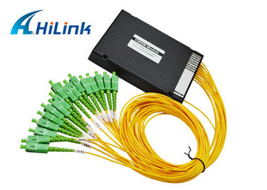 1260nm - 1610nm CWDM 다중 화기 Demux 단위, 16 채널 CWDM 여과기 SC/APC