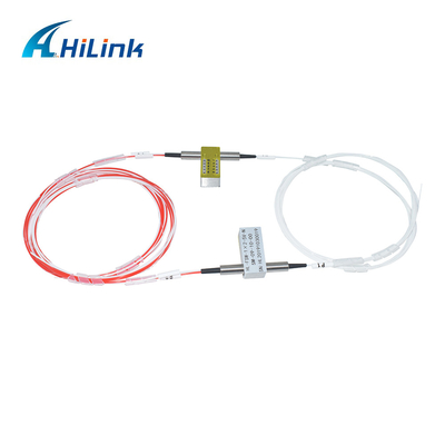 연결기 없는 1x2 FSW 기계식 광스위치 SM 1310nm 1550nm 900 um 0.5M 비 래칭
